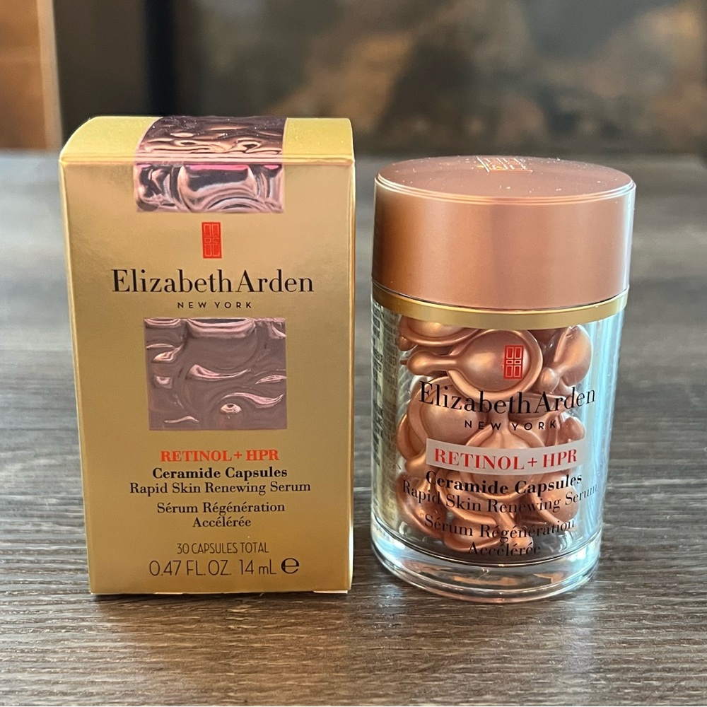 New Elizabeth Arden Retinol + HPR Ceramide 30 Capsules
